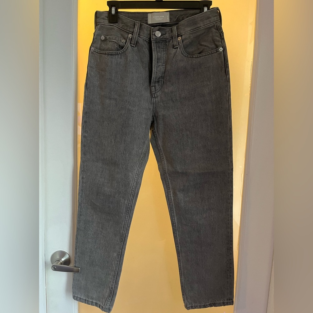 Everlane Gray Crop Jeans